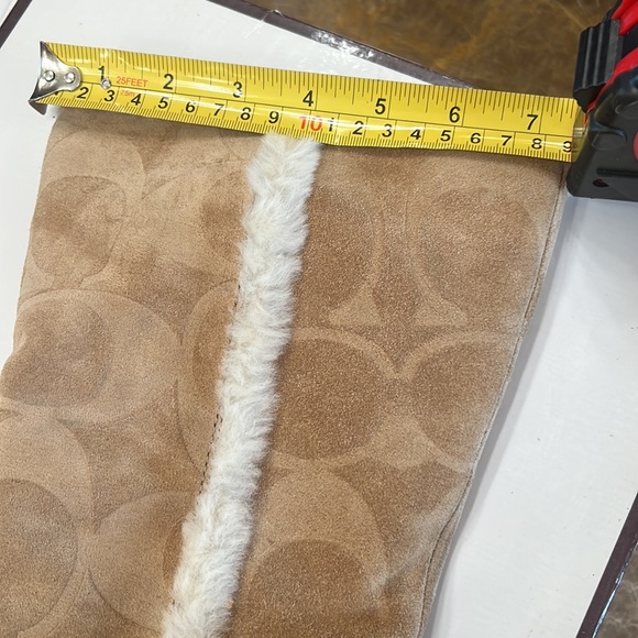 Coach tan suede boots - Picture 8 of 9